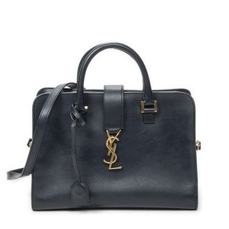 Saint Laurent Small Monogram Cabas schoudertas