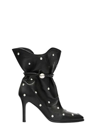 Isabel Marant Stivali In Pelle Con Borchie Lolya-Donna