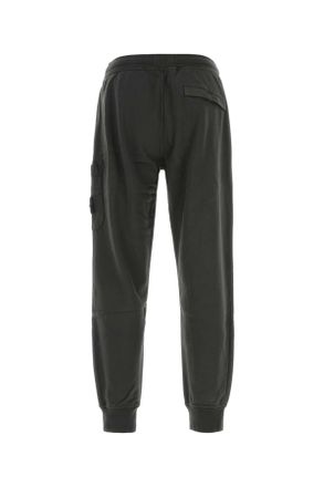 Stone Island Leadgrey Pantaloni Exterior: Cotton Trousers