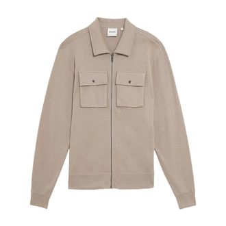 Lyle & Scott Heren, Jassen, Beige, Maat: S Jersey