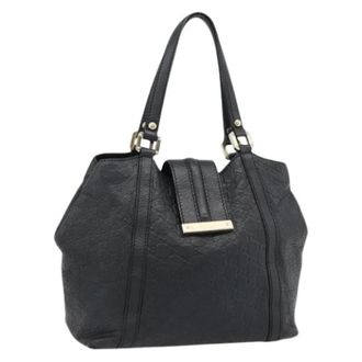 Gucci Pre-owned Shoulder Bags, female, Black, Size: ONE SIZE Pre-owned Vintage Tote Bag