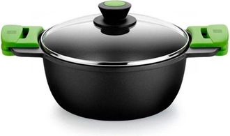 Bra Olla Aluminio 28cm 3l Cacerola Bra A400328 Tapa Incluida Adecuado