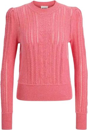 Isabel Marant Truien & Vesten, Heren, Roze, L, Katoen, Kalyn Pullover