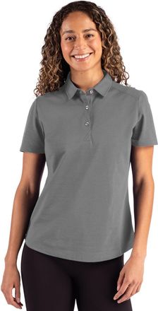 Cutter & Buck Advantage Refresh Epic Confidence Recycled Womens Tri-Blend Pique Polo