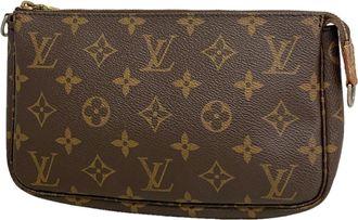 Louis Vuitton Brown Pouch (Pre-Owned)