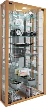 ebuy24 Ebuy24 - Estuche De Vidrio Vcm Colgante Estuche De Cristal Con Vidrio De Seguridad Esg Dimensiones Aprox. Al. 115 Xx An. 59 X T. 18 Cm Gabinete Colgan