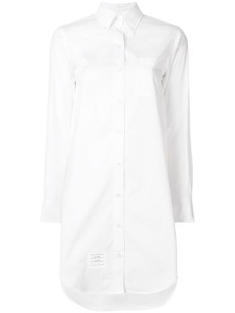 Thom Browne shirt dress - Wit