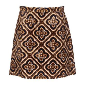 Etro Metalen Pinafore Rokken Etro, Brown, Dames