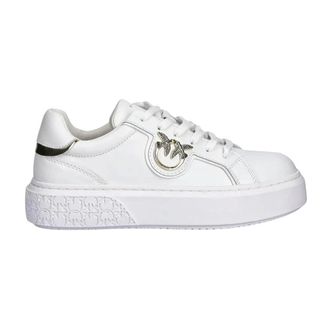 Pinko Pinko, Schoenen, Dames, Wit, 37 EU, Leer, Yoko 01