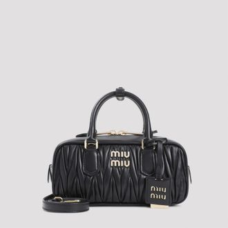 Miu Miu Matelasse Leather Handbag