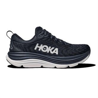 Hoka One One Mens Gaviota 5 Running Shoes In Varsity Navy/white