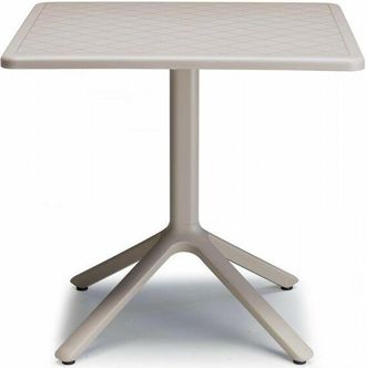 Scab Scab - Tavolo Eco fisso 80x80 cm tortora