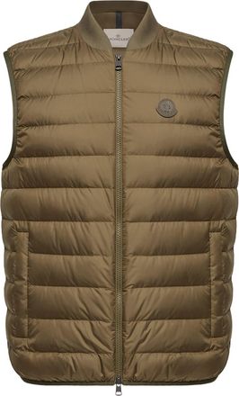 Moncler Moncler Froissel Down Vest, Men, Green, Size: 1