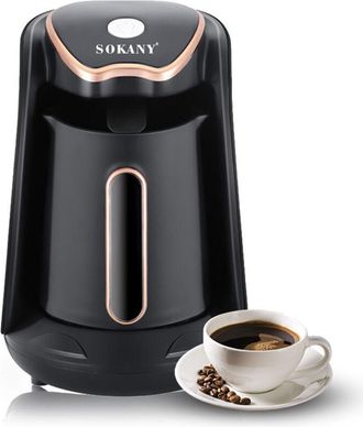 OEM Cafetera El&eacute;ctrica Turca Con Capacidad Para 250 Ml/1 Taza, Espresso Individual, 600 W, Se Calienta En 5 Minutos, Funci&oacute;n Antigoteo Por Inducci&oacute;n