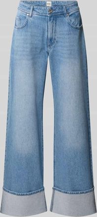 Brax Brax Wide Leg Jeans mit Lyocell-Anteil Modell STYLE.MORGAN in Hellblau, Größe 34