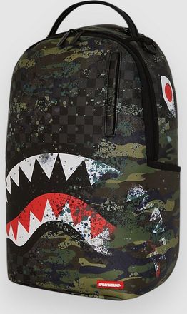 Sprayground Camo Splash Dlxsv Rucksack grau