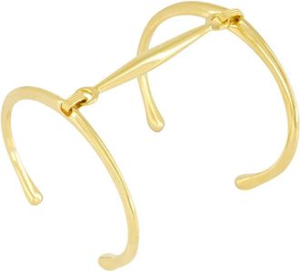 Tom Ford Brass Arrow Armlet - Dames - Armbanden - Geel - S - Accessoires