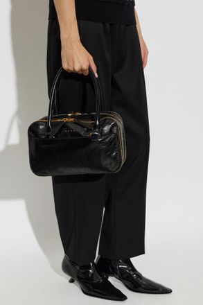 Marni Boxyne Small Bag, Womens, Black
