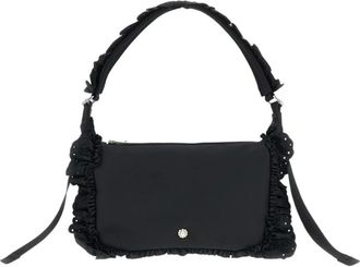 Simone Rocha Handbags, female, Black, Size: ONE SIZE Pillowcase Shoulder Bag