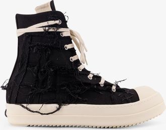 Rick Owens Sneakers in denim effetto destroyed - DRKSHDW - gender_Man