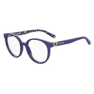 Love Moschino Ronde Blauwe Monturen Mol584