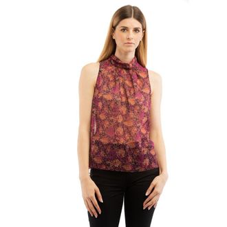 Patrizia Pepe Purple Polyester Womens Blouse
