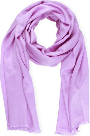Saachi Cashmere Silk Eyelash Fringe Scarf in Lavender at Nordstrom Rack