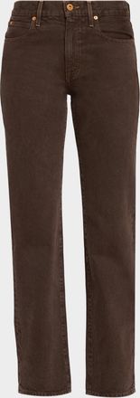 Slvrlake Denim Phoenix Straight-Leg Jeans