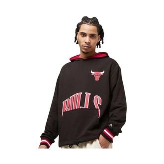 New Era Heren, Sweatshirts & Hoodies, Zwart, Maat: 2XL Katoen