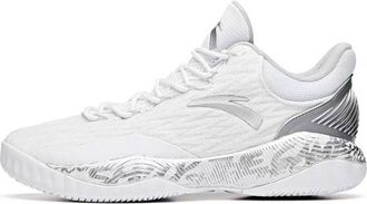 Anta A-shock Basketball Shoes White Grey 112031605-5