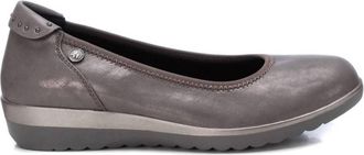 Xti Womens Ballet Flats Shoes In Charcoal