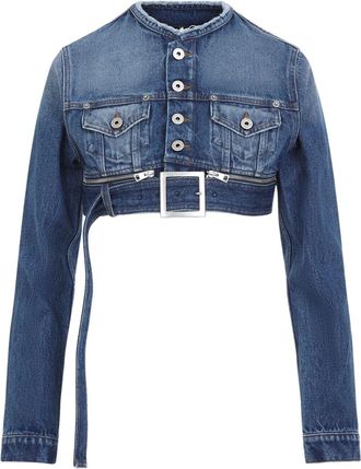 Jean Paul Gaultier Super Cropped Denim Jacket