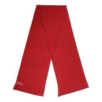 Dolce & Gabbana Silky Scarves, female, Red, Size: ONE SIZE Stole Scarf