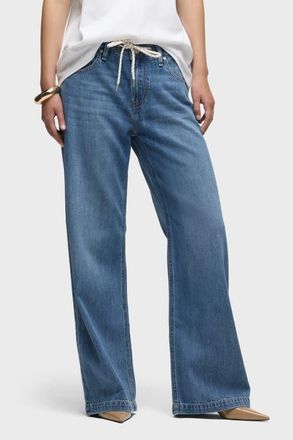 Hudson Rylee Loose Drawstring Pant in Alloy at Nordstrom, Size 2332