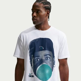 Nike Mens Nike Sportswear Ken Griffey Jr. Max90 Short-Sleeve T-Shirt in White | IW3029-100