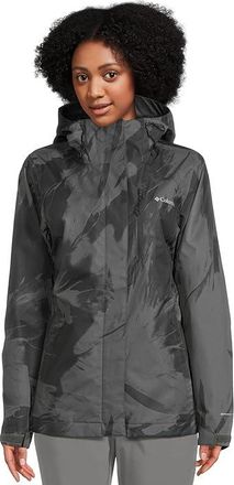 Columbia Whirlibird V Printed Interchangetm Jacket Womens Clothing Shark Snowflight : 2XL, Nylon/Polyester