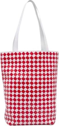Bottega Veneta Pre-owned Tote Bags, female, Red, Size: ONE SIZE Pre-owned Tote Bag