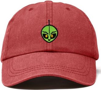 Dalix Duder Alien Dad Cap in Washed Red at Nordstrom