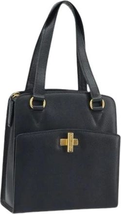 Celine Pre-owned Handbags, female, Black, Size: ONE SIZE Pre-owned Vintage Hand Bag