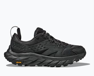 Hoka One One Mens Anacapa Breeze Low Shoes In Black