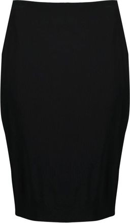 Saint Laurent Rokken, Dames, Zwart, M, Cassandre Pencil Skirt