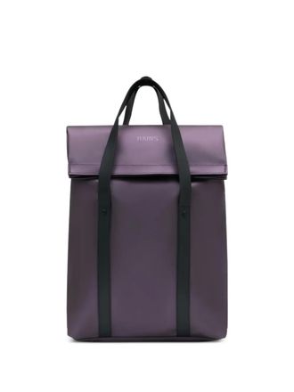 Rains 2 Way handle-straps backpack - Purple