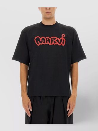 Marni graphic crew neck short sleeve t-shirt
