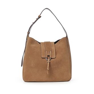 Hogan Hobo Trend - Dames - Tassen - Beige - Maat: ONE Size Zijde