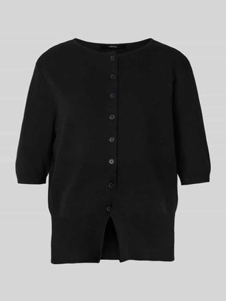 someday Strickjacke aus Viskose-Mix mit 3/4-Arm Modell Tinala in Black, Gr&ouml;&szlig;e 36