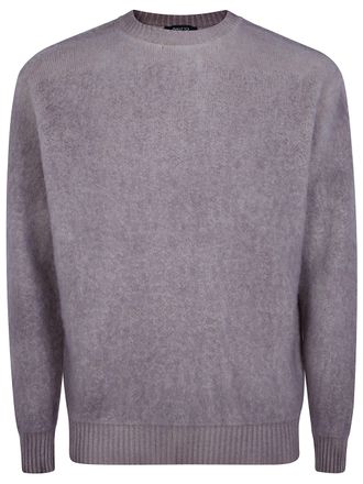 Avant Toi Sweater Tonal Degrad&eacute; Hand Painted Cashmere And Wool