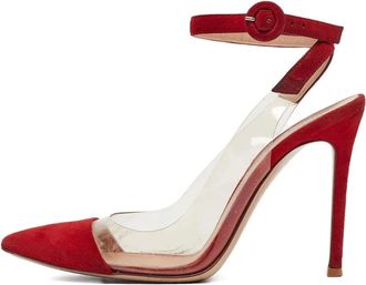 Gianvito Rossi Pumps con tacco a stiletto 100mm Pre-owned - Rosso