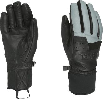 Level Retro Eighties Antraciet Handschoen - Heren - Ski Accessoires - Grijs - L - Fitness