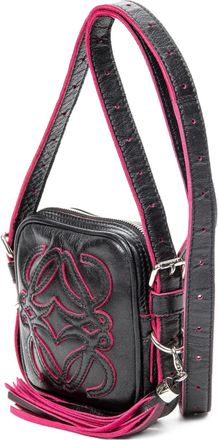 Loewe Borsa a tracolla Anagram - Nero