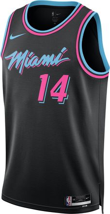 Nike Tyler Herro Miami Heat City Edition Nike Mens NBA Swingman Jersey in Black | HM5987-014